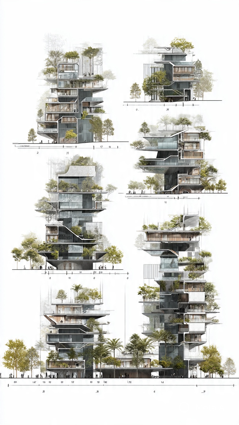 Distribution of Housing Types and Hybrid Mix